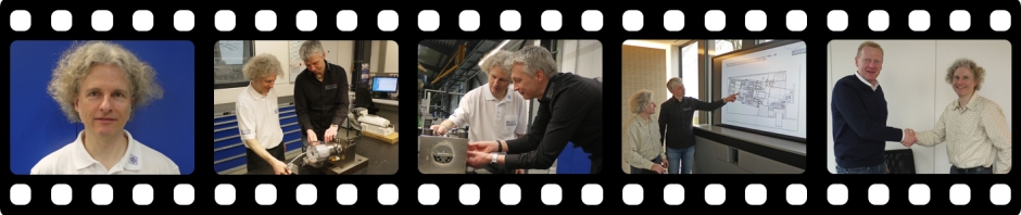 Olaf Sandkühler bei Stationen seiner Schulung bei BERG Spanntechnik